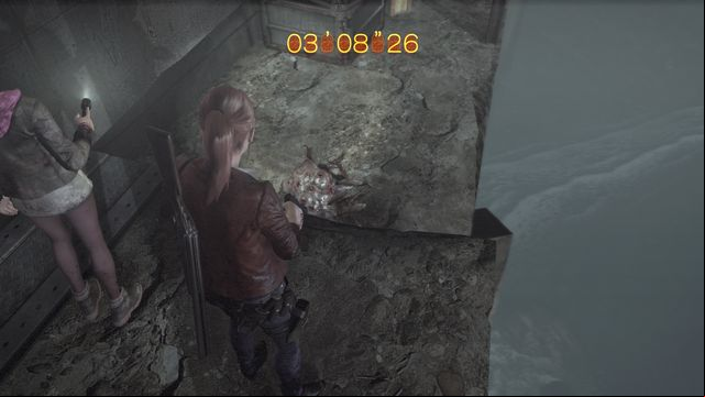 Keep going down - Run from the monument - countdown | Metamorphosis - Claire - Metamorphosis - Claire - Resident Evil: Revelations 2 Game Guide