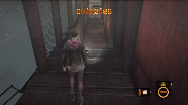 Unlock two platforms for Claire... - Run from the monument - countdown | Metamorphosis - Claire - Metamorphosis - Claire - Resident Evil: Revelations 2 Game Guide