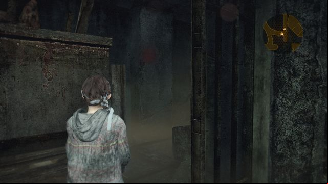 On the lower level of mines, when activating the ventilation - Insect larvae (Natalie) - Metamorphosis | Emblems - Episode 4 - Metamorphosis - Tower emblems - Resident Evil: Revelations 2 Game Guide