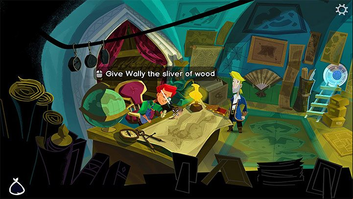 Go back to Wally's Maps-n-More on Low Street - Return to Monkey Island: Get a mop - walkthrough - Part 1 - A Friendly Place - Return to Monkey Island Walkthrough