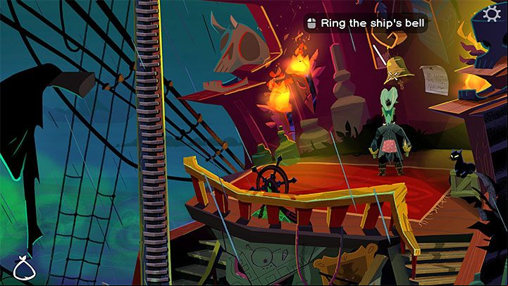After you have convinced all 5 pirates, you have to repeat the vote - Return to Monkey Island: Get a unanimous vote - walkthrough - Part 2 - A Dangerous Journey - Return to Monkey Island Walkthrough