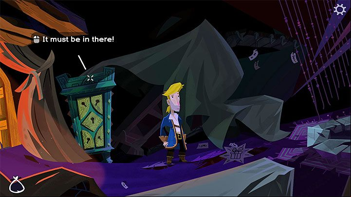 You learn that the secret is hidden in a safe in the voodoo shop on Melee Island - Return to Monkey Island: Get the 5 keys for the safe - walkthrough - Part 4 - Things Get Complicated - Return to Monkey Island Walkthrough
