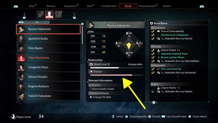 1 - Rise of the Ronin: All romances - Basics - Rise of the Ronin Guide