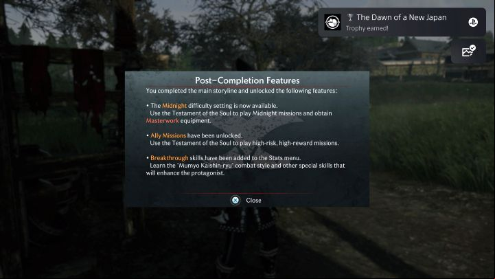 2 - Rise of the Ronin: New Game Plus and endgame content - Basics - Rise of the Ronin Guide