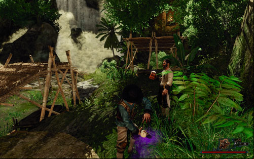 Help from the Natives is pure magic. - Help Against Crow - The Sword Coast - Quests - Risen 2: Dark Waters - Game Guide and Walkthrough