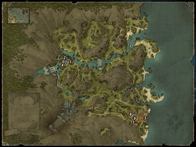1 - The Sword Coast - Trainers - Risen 2: Dark Waters - Game Guide and Walkthrough
