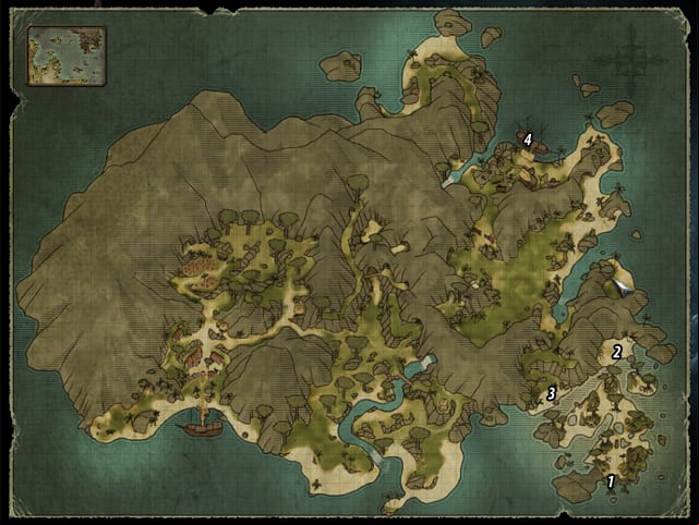 There is only one relatively easy quest on Tacarigua - The Cunning Captain - The Sword Coast - Quests - Risen 2: Dark Waters - Game Guide and Walkthrough