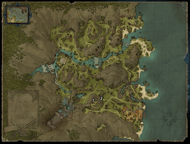 NOTE: This quest is only available if you have sided with the Inquisition - Three Cut-throats - The Sword Coast - Quests - Risen 2: Dark Waters - Game Guide and Walkthrough