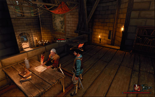 Alvarez is a busy man - but you'll get to an understanding. - The World's Best Hiding Place - Antigua - Quests - Risen 2: Dark Waters - Game Guide and Walkthrough