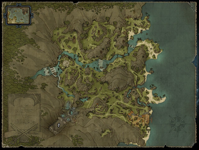 This quest is part of: The Titan Weapon - The Fight Against Crow - The Sword Coast - Quests - Risen 2: Dark Waters - Game Guide and Walkthrough