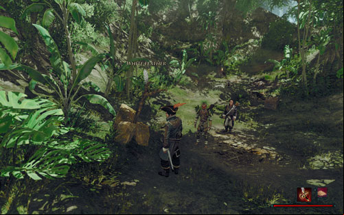 Here is the magnificent White feather. - The White Feather - Maracai Bay - Quests - Risen 2: Dark Waters - Game Guide and Walkthrough