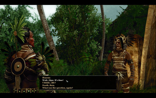 In every cRPG game there is a puzzle with time as the answer. - Datu's Second Question - Maracai Bay - Quests - Risen 2: Dark Waters - Game Guide and Walkthrough