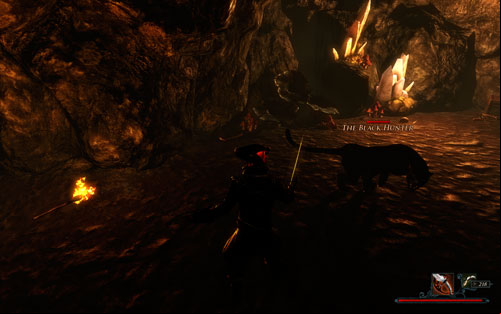 The Black Hunter isn't much different from a Panther. - Paws for Zaalu - Maracai Bay - Quests - Risen 2: Dark Waters - Game Guide and Walkthrough