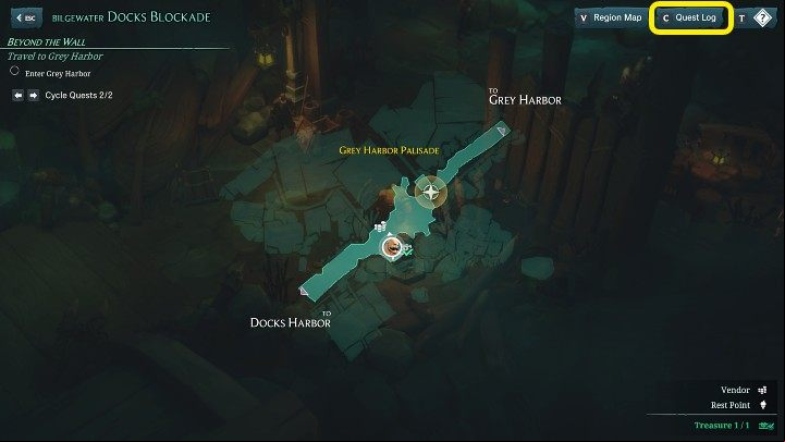 You can check the quests in Ruined King: A League of Legends Story in the Quest Log, which you can access via the region map menu - Ruined King: Quests Log - how to enable? - FAQ - Ruined King Guide