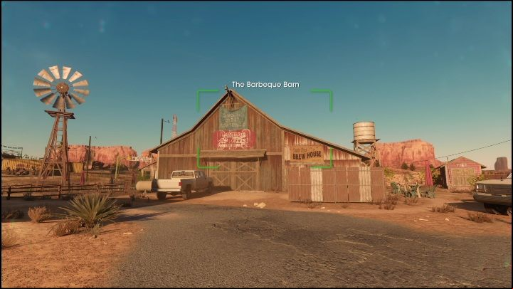 To get 450 XP as a reward, you need to take a picture of the billboards on the wooden barn - Saints Row 2022: Discoveries (East Providencia) - list and description of activity - East Providencia - Saints Row Guide, Walkthrough