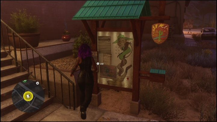 The Hidden History will begin when you click the button on the starting board - Saints Row 2022: Discoveries (East Providencia) - list and description of activity - East Providencia - Saints Row Guide, Walkthrough