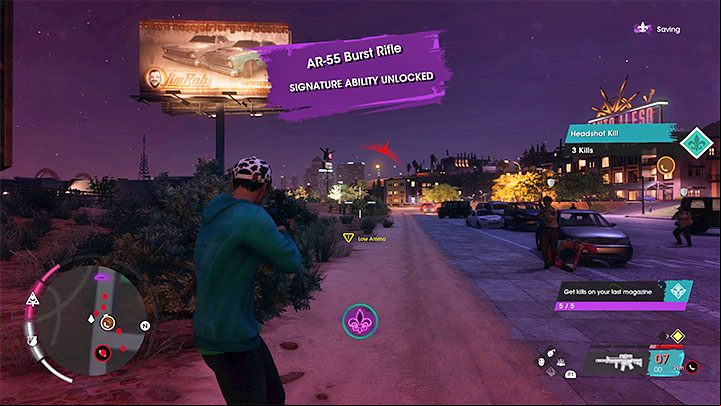 The game will let you know when you've beaten the challenge, though it doesn't automatically activate the ability - Saints Row 2022: Signature Abilities - Basics - Saints Row Guide, Walkthrough