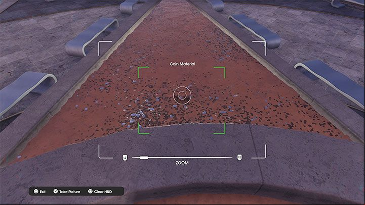 Reach the fountain - you have to photograph the coins in its lower, bigger reservoir - Saints Row: Cutting Edge - venture description, Ediths collectibles - Ventures - Saints Row Guide, Walkthrough