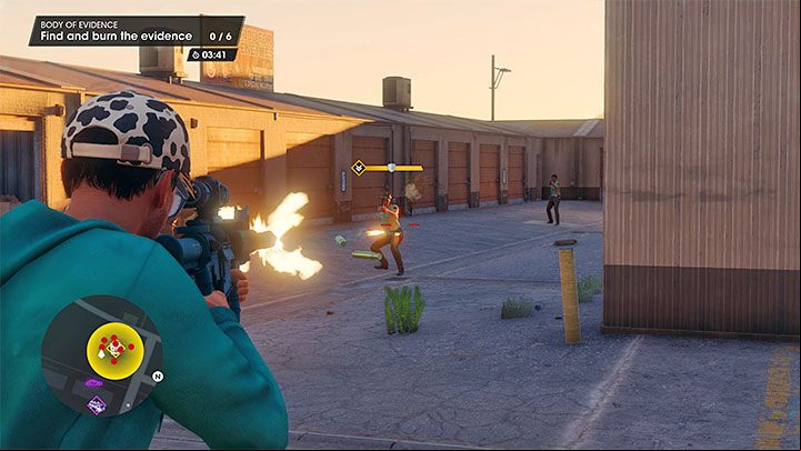 You're now on a timer - you must find six garages storing evidence and burn it - Saints Row 2022: Body of Evidence - walkthrough - Walkthrough - Saints Row Guide, Walkthrough