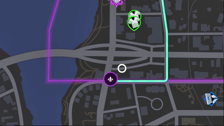 Once you confirm your choice, the mission marker will appear on the map - Saints Row 2022: Main story missions - how to start, select, abort? - FAQ - Saints Row Guide, Walkthrough