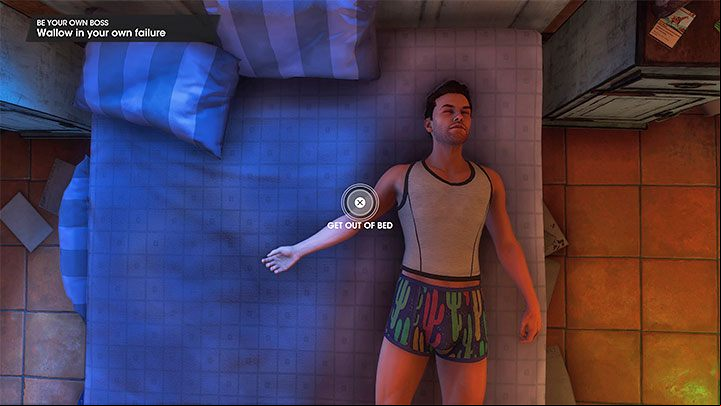 This mission starts in your apartment and is quite humorous at first - Saints Row 2022: Be Your Own Boss - walkthrough - Walkthrough - Saints Row Guide, Walkthrough