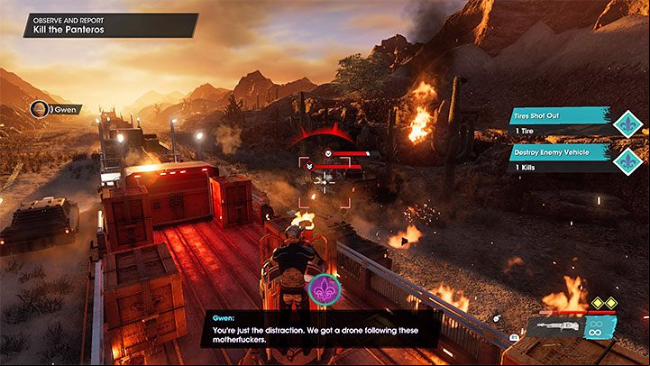 There's a turret on the trailer - use it - Saints Row 2022: Observe and Report - walkthrough - Walkthrough - Saints Row Guide, Walkthrough
