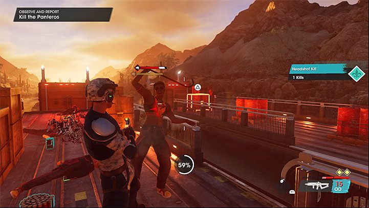 Once you reach a new trailer you'll need to dispatch the enemies on it as well (use Takedowns when necessary) - Saints Row 2022: Observe and Report - walkthrough - Walkthrough - Saints Row Guide, Walkthrough