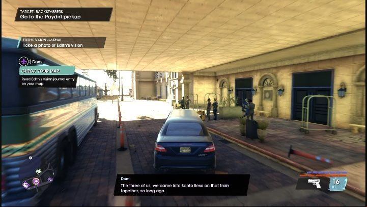 After eliminating the opponents and taking over the limousine, you have to go to two places to pick up the men - Saints Row 2022: Backstabbers - how to complete contract? - Wanted - Saints Row Guide, Walkthrough