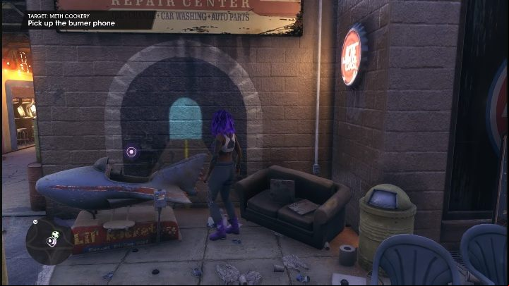 When you get to the place marked on the map, you will see a phone hidden in an old children toy Simply interact with it to receive details on the assignment - Saints Row 2022: Meth Cookery - how to complete contract? - Wanted - Saints Row Guide, Walkthrough