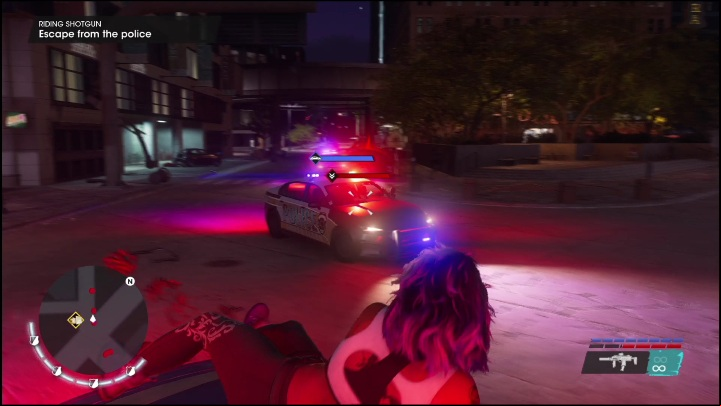 In the southern part of the location, you will find the quest giver for the side activity - Riding Shotgun - Saints Row 2022: Side Hustles (Lakeshore South) - list and description of activity - Lakeshore South - Saints Row Guide, Walkthrough