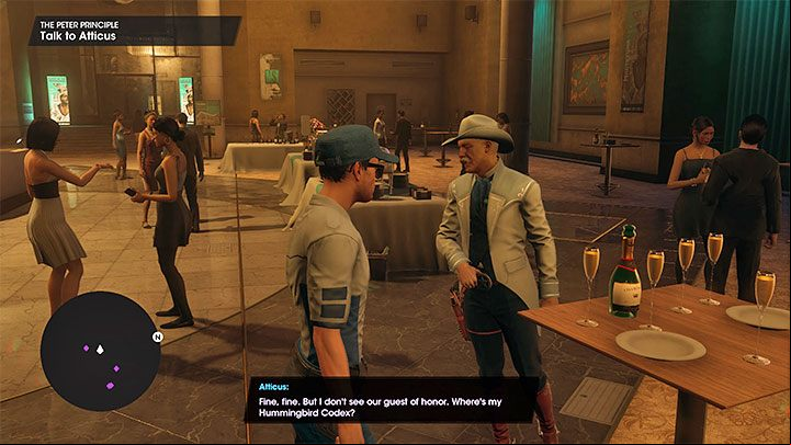 Head to the main hall, where the gala's taking place - Saints Row 2022: The Peter Principle - walkthrough - Walkthrough - Saints Row Guide, Walkthrough