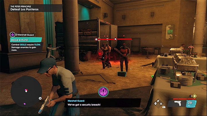 You'll be attacked by Los Panteros - Saints Row 2022: The Peter Principle - walkthrough - Walkthrough - Saints Row Guide, Walkthrough