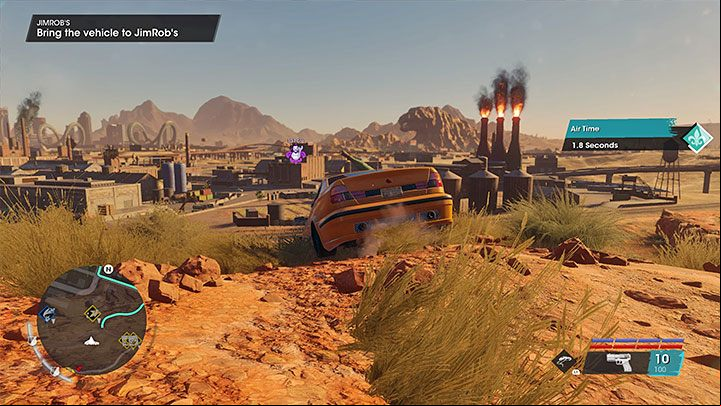 Another method is go off-road, as enemy vehicles may have a lot of problems with driving on this type of road - Saints Row 2022: Pursuit - how to lose, how to get rid of Notoriety? - FAQ - Saints Row Guide, Walkthrough