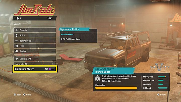 The signature ability must be activated manually, it won't work right away - Saints Row 2022: Free Refills trophy - how to get? - Trophy Guide - Saints Row Guide, Walkthrough