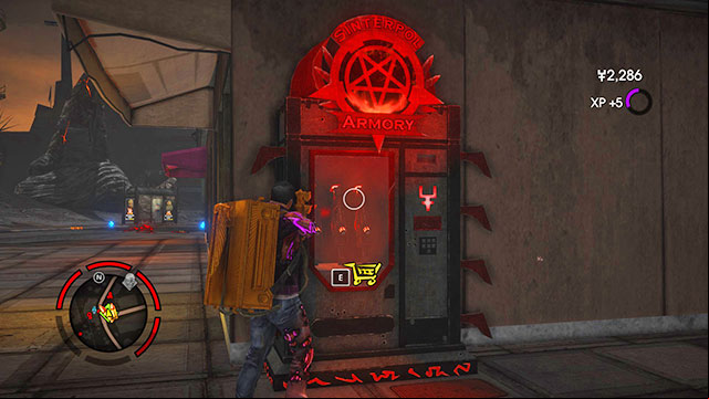 Very easy task that you are given after completing the flying training - Interludes - Main missions - Saints Row: Gat out of Hell - Game Guide and Walkthrough