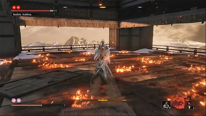 You can defeat Isshin using the same strategy as with Emma - Isshin Ashina | Sekiro Shadows Die Twice Boss Fight - Bosses - Sekiro Guide and Walkthrough