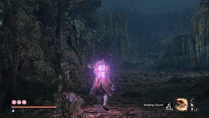 You can place the Mottled Purple Gourd on the skill bar - Mottled Purple Gourd | Unique items in Sekiro Shadows Die Twice - Unique items - Sekiro Guide and Walkthrough