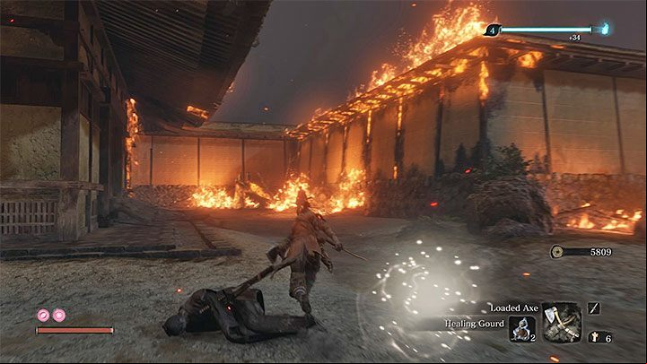 The main protagonist in Sekiro can move much faster than most of his adversaries - How to die less often in Sekiro Shadows Die Twice? - FAQ - Sekiro Guide and Walkthrough