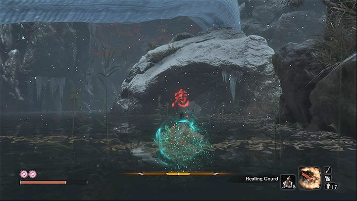 Jump into the water tank and move to the right - Great Serpent - the second and third encounter| Sekiro Shadows Die Twice - Bosses - Sekiro Guide and Walkthrough
