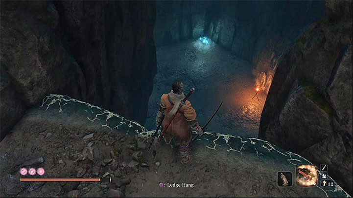 Soon you will get to the new sculptor idol - cave Sunken Valley (as part of an exception, it is displayed in the camp menu in the list of statues of the Senpou Temple) - Great Serpent - the second and third encounter| Sekiro Shadows Die Twice - Bosses - Sekiro Guide and Walkthrough