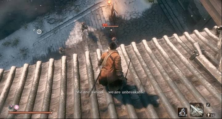 The sword is on the Castles ground floor - Ashina Castle | Sekiro Shadows Die Twice Walkthrough - Main story - Sekiro Guide and Walkthrough