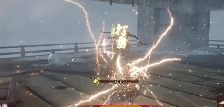 A special attack with a shock can be even deadly. - Ashina Castle | Sekiro Shadows Die Twice Walkthrough - Main story - Sekiro Guide and Walkthrough