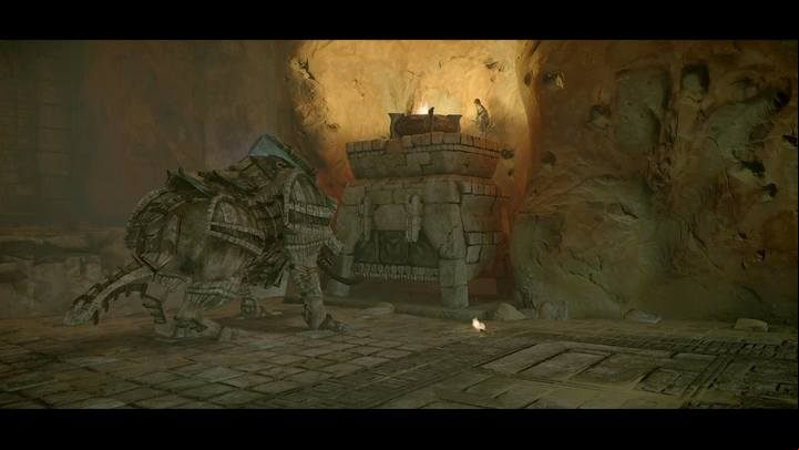 You need to light the torch to continue - Colossus 11 - Celosia | Shadow of the Colossus Walkthrough - Walkthrough - Shadow of the Colossus Game Guide