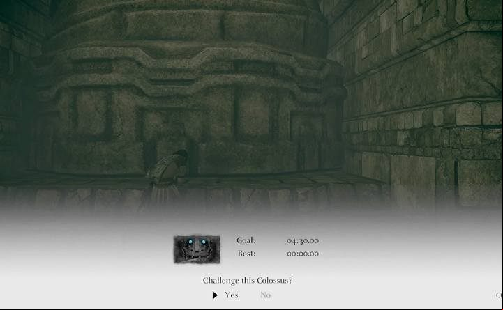 You can challenge every colossus youve encountered during the game - Unlocking Time Attacks in Shadow of The Colossus - FAQ - Shadow of the Colossus Game Guide