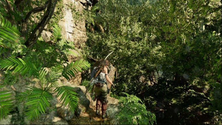 The crypt is located at the very top of the mountain and in order to get inside you have to jump on the rocks and branches - Crypts in The Hidden City in Shadow of the Tomb Raider - Crypts - Shadow of the Tomb Raider Game Guide