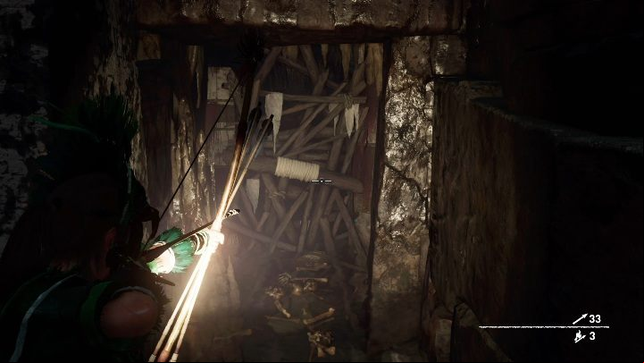 Follow the cave along the left wall - Crypts in The Hidden City in Shadow of the Tomb Raider - Crypts - Shadow of the Tomb Raider Game Guide