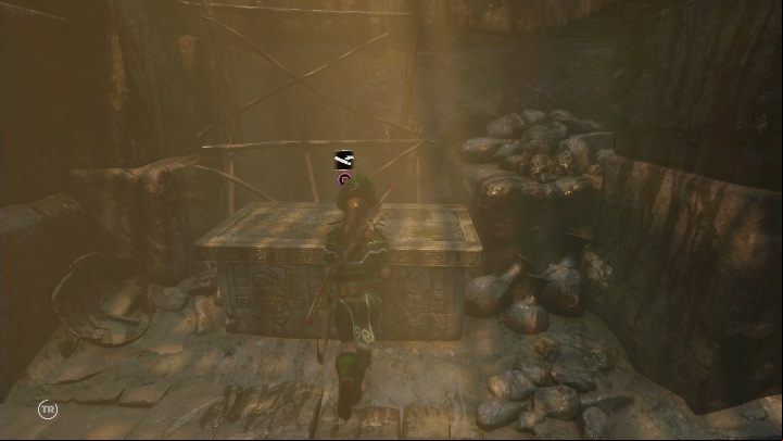 After using the machine, the water will start to flood the caves - Crypts in The Hidden City in Shadow of the Tomb Raider - Crypts - Shadow of the Tomb Raider Game Guide