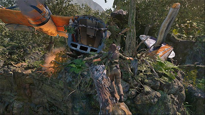 Climb the wall to continue - Fighting the jaguars and reaching Jonah in Peruvian Jungle - Rough Landing - Peruvian Jungle - Shadow of the Tomb Raider Game Guide