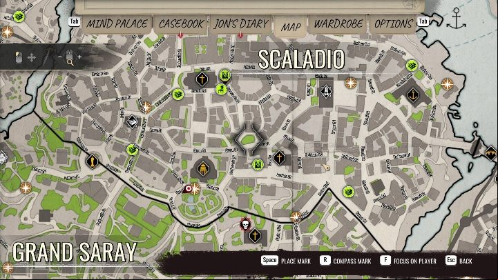 Region Scaladio - Sherlock Holmes Chapter One: Treasure Island, Stage 2 - walkthrough, solution - Cordon Tales - Sherlock Holmes Chapter One Guide