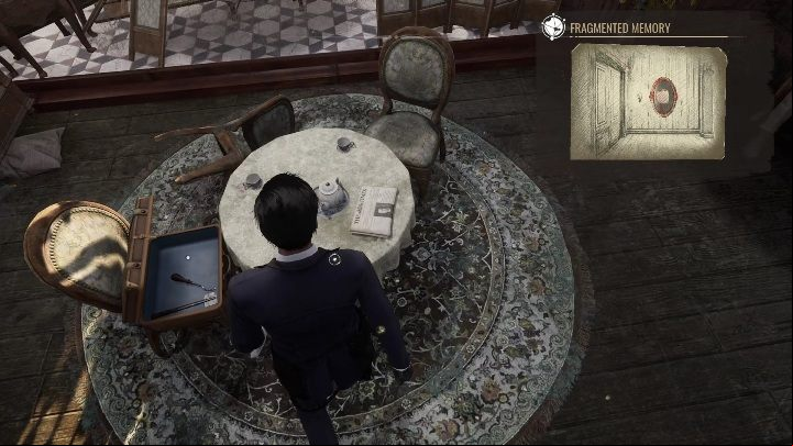 There's a table next to the doctor's suitcase - Sherlock Holmes Chapter One: Mothers love, Violet Room - walkthrough - A Mothers Love #3 - Sherlock Holmes Chapter One Guide